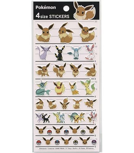 アドバンスジェネレーション　イーブイ　しんかシール　ニッスイ Amazon | カミオジャパン ポケットモンスター TINY ADORE SEAL